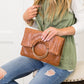 O Ring Clutch Handbag