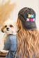 Dog Mom Distressed Patch Hat