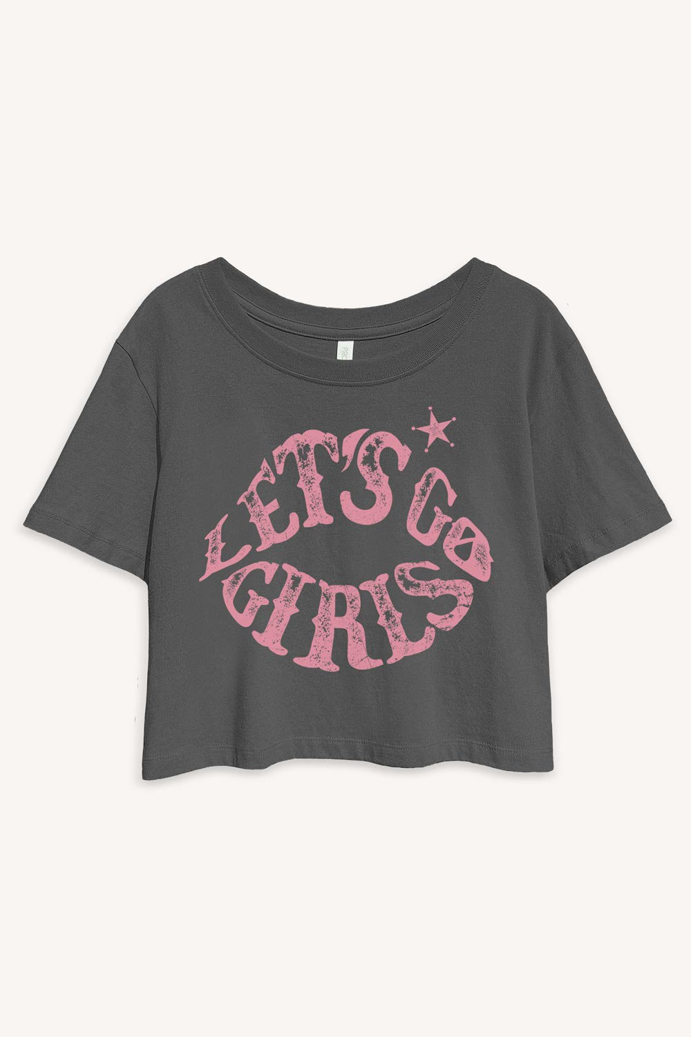 Let's Go Girls Crop