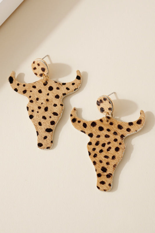 Bull Head Earrings